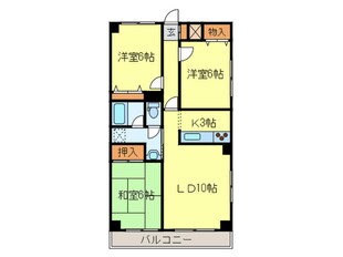 ヴァンヴェール医大前の物件間取画像